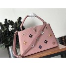 Louis Vuitton mongram flowers M54311 pink JH00520xf55