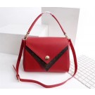 louis vuitton monogram canvas double V bag M54439 red JH00292iO55