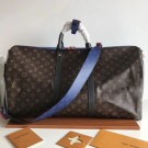 Louis Vuitton Monogram Canvas Keepall 50CM with Shoulder Strap 43817 JH00132ck22