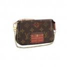 Louis Vuitton Monogram Canvas Mini Pochette Accessoires Trunks & Locks M60417 JH00937pO91