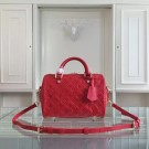 Louis Vuitton Monogram Empreinte 25CM Tote Bag M91337 Red JH01053de78