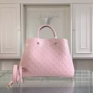 Louis Vuitton Monogram Empreinte Montaigne GM M41059 pink JH00886nr44