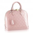 Louis Vuitton Monogram Vernis Alma PM M50412 Rose Ballerine JH00969nZ35