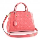 Louis Vuitton Monogram Vernis Montaigne BB M50187 Rose Litchi JH00977vj67