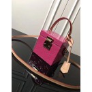 Louis Vuitton Monogram Vernis Original BLEECKER BOX M52464 rose JH01590Qc12