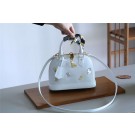 Louis vuitton original ALMA BB M52884 white JH01364Bi78