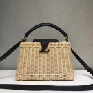 Louis vuitton original CAPUCINES PM M50011 black JH01806Js15