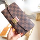 Louis Vuitton Original Damier Ebene Canvas CROISETTE N61273 JH00075Ea63