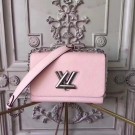 Louis vuitton original epi leather TWIST MM M50332 pink JH01966AS50