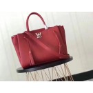 Louis Vuitton original lockmeto lockme Tote Bag M54569 red JH00509fh25