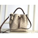 Louis Vuitton original Mahina Leather MURIA M55800 Creme Beige JH00620dJ42