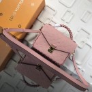 Louis vuitton original mongram empreinte POCHETTE METIS M43941 pink JH01553Th34