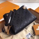 Louis vuitton original mongram empreinte PONTHIEU BB M43750 black JH01789nZ35