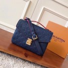 Louis Vuitton original Monogram Empreinte Tote Bag M41486 Blue JH00665Ea63
