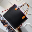 Louis Vuitton Original Neverfull Epi Leather MM M54185 black JH00750xf55