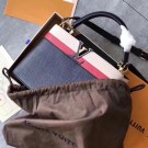 Louis vuitton original taurillon leather Capucines M42258 black JH00501cj58