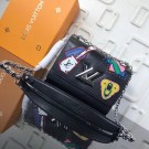 Louis vuitton original TWIST MM M52487 black JH01521QQ72