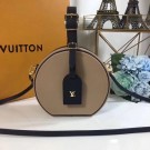 Louis Vuitton PETITE BOITE CHAPEAU M43510 Apricot with black JH00481GJ97