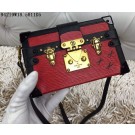 Louis Vuitton Petite Malle Epi Leather Bag 94219 Red JH01149BV46