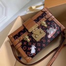 Louis Vuitton PETITE MALLE MM M53134 brown JH01499eW69