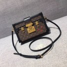 Louis Vuitton Petite Malle Monogram Canvas GM44154 brown JH00682pT90