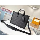Louis Vuitton SOFT TRUNK briefcase M44952 black JH00362ck22