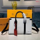 Louis Vuitton SOUFFLOT BB M55613 white JH00633GR32
