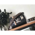 louis vuitton top original calfskin leather twist pm m54970 black JH00518KY38