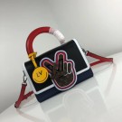 Louis Vuitton TWIST MM M52514 blue JH01504Fa12
