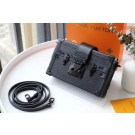 Luxury Imitation Louis vuitton PETITE MALLE M55859 black JH00576Pn88