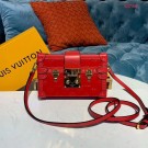 Luxury Replica Louis vuitton original PETITE MALLE M54180 red JH01023Dg53