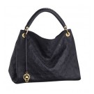 Replica Hot Sell Louis Vuitton Monogram Empreinte Artsy MM M93448 Black JH01416Ix48