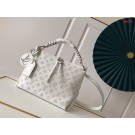 Replica Louis Vuitton BEAUBOURG HOBO MM M56084 white JH00289aG64