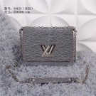 Replica Louis Vuitton epi leather shoulder bag 50123 grey JH01112eG43