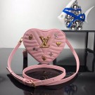 Replica Louis Vuitton HEART BAG NEW WAVE M52794 pink JH01351QF99