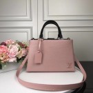 Replica Louis Vuitton KLEBER MM EPI INDIGO M51333 pink JH01987pe68