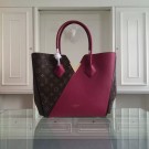 Replica Louis Vuitton Monogram Canvas KIMONO Tote Bag 40460 Purple JH01057nn76