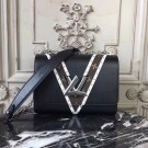 Replica Louis vuitton original Epi leather twist 50282 black JH00109wr22