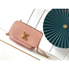 Replica Louis Vuitton Original Lockme chain small handbag M57067 pink JH00382TH29