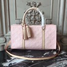 Replica Louis vuitton original Monogam vernis NEO TRIANGLE Tote Bag 96052 pink JH00201vf92
