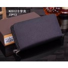 Replica Louis Vuitton Saffiano Leather Clutch M2012 Black JH01032UD97