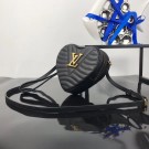 Replica Top Louis Vuitton HEART BAG NEW WAVE M52796 black JH01348Zf62
