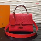 Replica Top Louis vuitton original GRENELLE Small tote bag M53834 red JH01100kC46