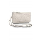 Top Knockoff Louis vuitton Monogram Empreinte KEY POUCH M44487 white JH01099Pd13
