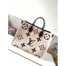 Top Louis Vuitton LV CRAFTY ONTHEGO M45372 white JH00387Tj43