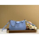 Top Replica Louis vuitton Original EASY POUCH ON STRAP M80479 Bleu Celeste Blue JH00210Qt73