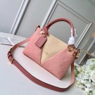 Top Replica Louis vuitton original V TOTE BB M53886 Pink&beige JH01390Qt73