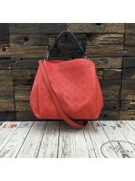 2015 louis vuitton mahina leather babylone pm m50053 red(original leather) JH01145gs78