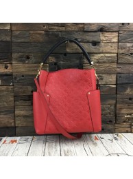 2015 louis vuitton monogram empreinte bagatelle m50071 red(original leather) JH01151Nk59