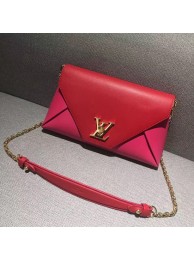 2017 louis vuitton love note evening bag M54501 rose JH00789qO84